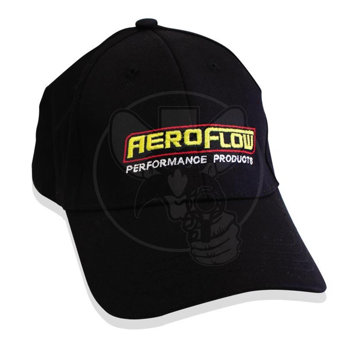 AEROFLOW FLEX FIT CAP BLACK LARGE