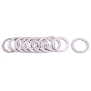 AEROFLOW BSPP ALUMINIUM WASHERS SUIT 3/8" THREAD 10-PACK
