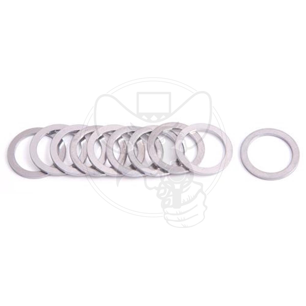 AEROFLOW ALUM WASHERS -8AN 19.3mm ID .95mm Thick 10-PACK