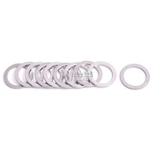 AEROFLOW ALUM WASHERS -8AN 19.3mm ID .95mm Thick 10-PACK