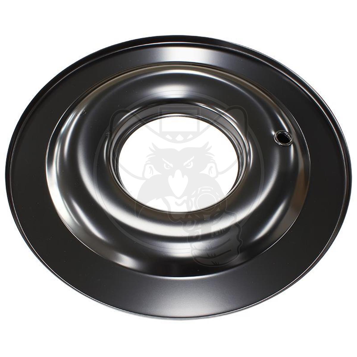 AEROFLOW 14" AIR CLEANER BASE ONLY BLACK FLAT FITS 5-1/8" NECK