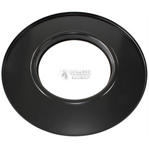 AEROFLOW 14" BLACK AIR FILTER BASE ONLY FLAT FITS 7-5/16" NECK