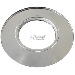 AEROFLOW 14" AIR CLEANER BASE ONLY CHROME FLAT - 7 5/16" ID