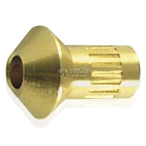 AEROFLOW BRASS CONCAVE SEAT OLIVE INSERT -3AN 5-PACK