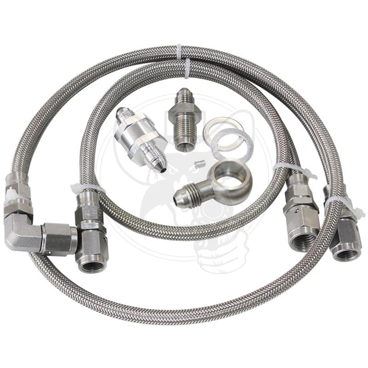 AEROFLOW TURBOCHARGER OIL FEED LINE WITH FILTER FITS FORD XR6 BA/FG