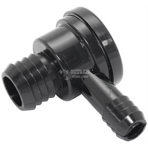 AEROFLOW BRAKE BOOSTER CHECK VALVE RUBBER 3/8" BARB
