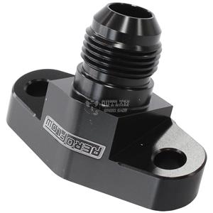 AEROFLOW 20° TURBO DRAIN ADAPTER -10AN 50.8MM CENTRE WITH O-RING SEAL
