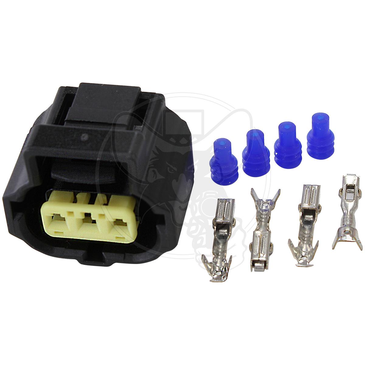 AEROFLOW 3-PIN ALTERNATOR PLUG FITS FORD FALCON BF & FG BARRA