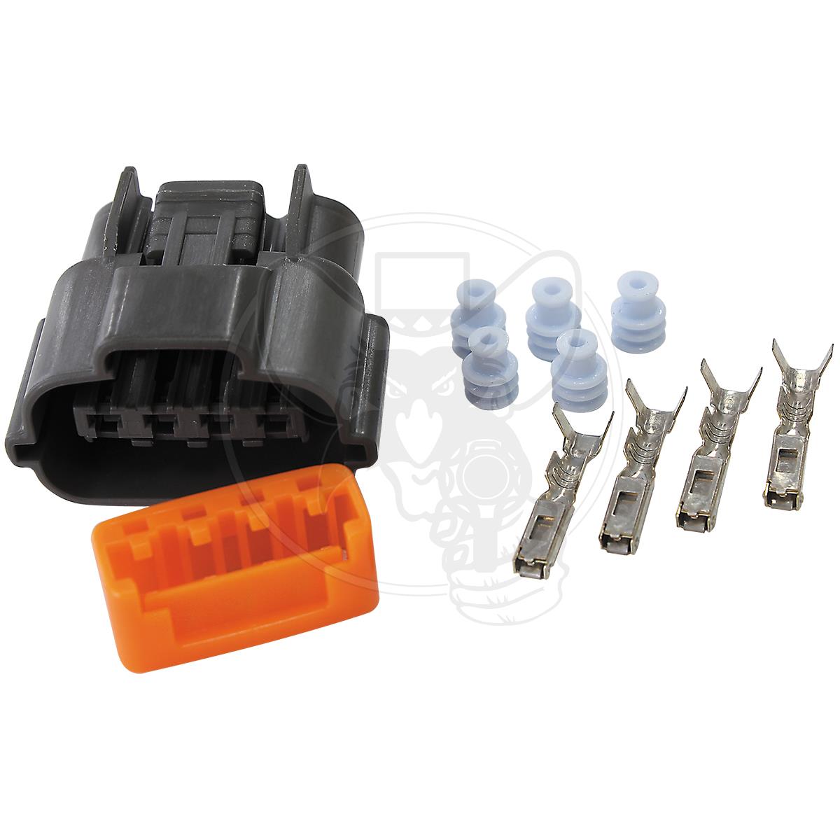 AEROFLOW 4-PIN ALTERNATOR PLUG FITS SOME MITSUBISHI ALTERNATORS