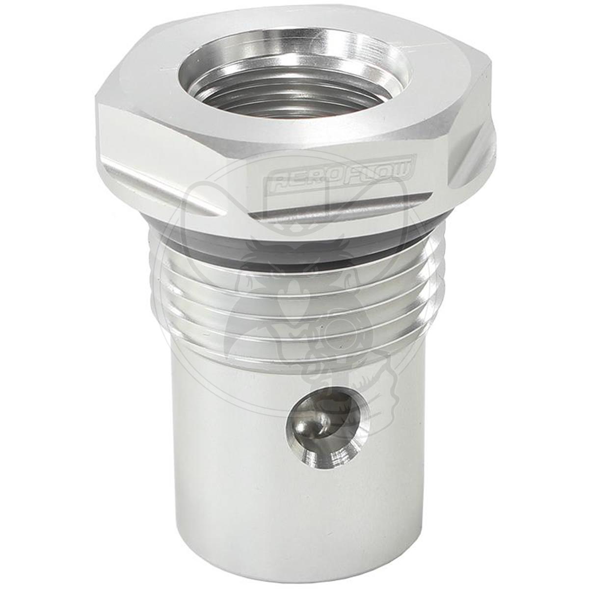 AEROFLOW ROLL OVER VALVE -12ORB TO -8ORB SILVER