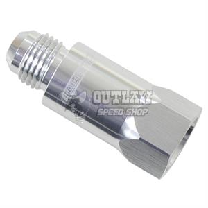 AEROFLOW ROLL OVER VALVE -6 FEMALE ORB TO -6 MALE AN SILVER