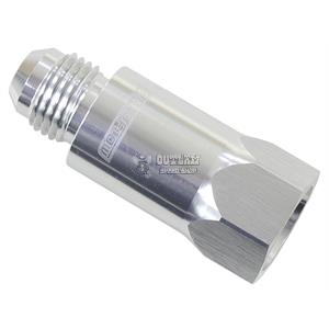 AEROFLOW ROLL OVER VALVE -8 FEMALE ORB TO -8 MALE AN SILVER