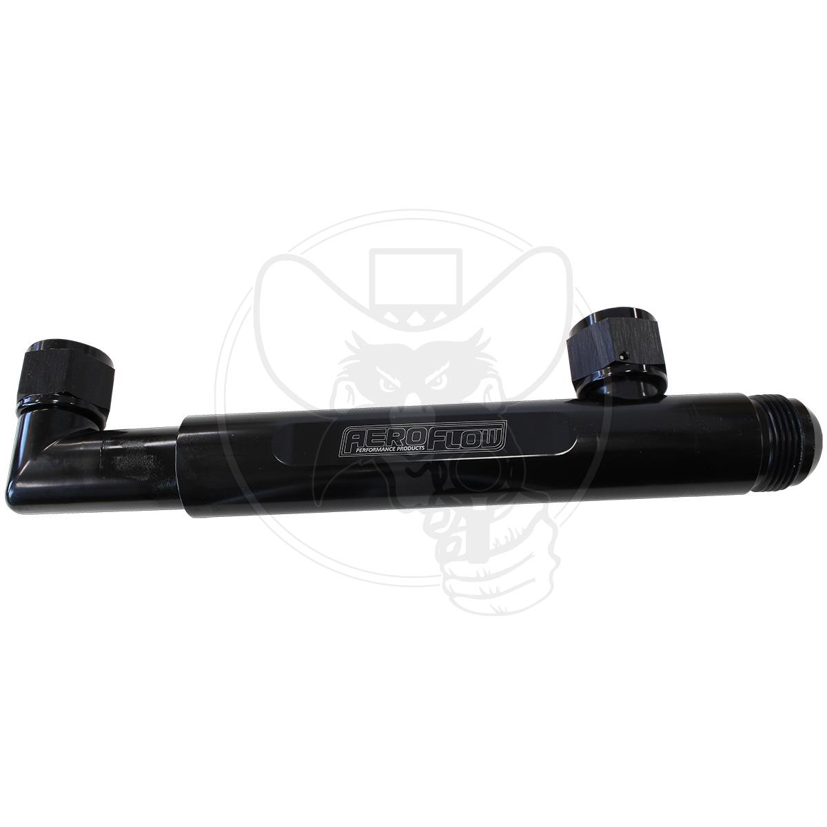 AEROFLOW COOLANT CROSS OVER LOG ADJUSTABLE PIPE RAIL SINGLE