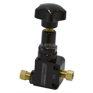 AEROFLOW BRAKE PROPORTIONING VALVE ADJUSTABLE 100-1000 PSI BLACK