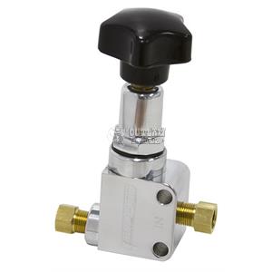 AEROFLOW BRAKE PROPORTIONING VALVE ADJUSTABLE 100-1000 PSI POLISHED