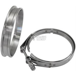 AEROFLOW 3.9/64" STAINLESS BOOSTED VBAND KIT FITS 106112 INLET