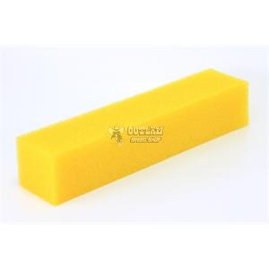 AEROFLOW FUEL CELL SAFETY FOAM 18" X 4" X 3.5" YELLOW E85 COMPATIBLE