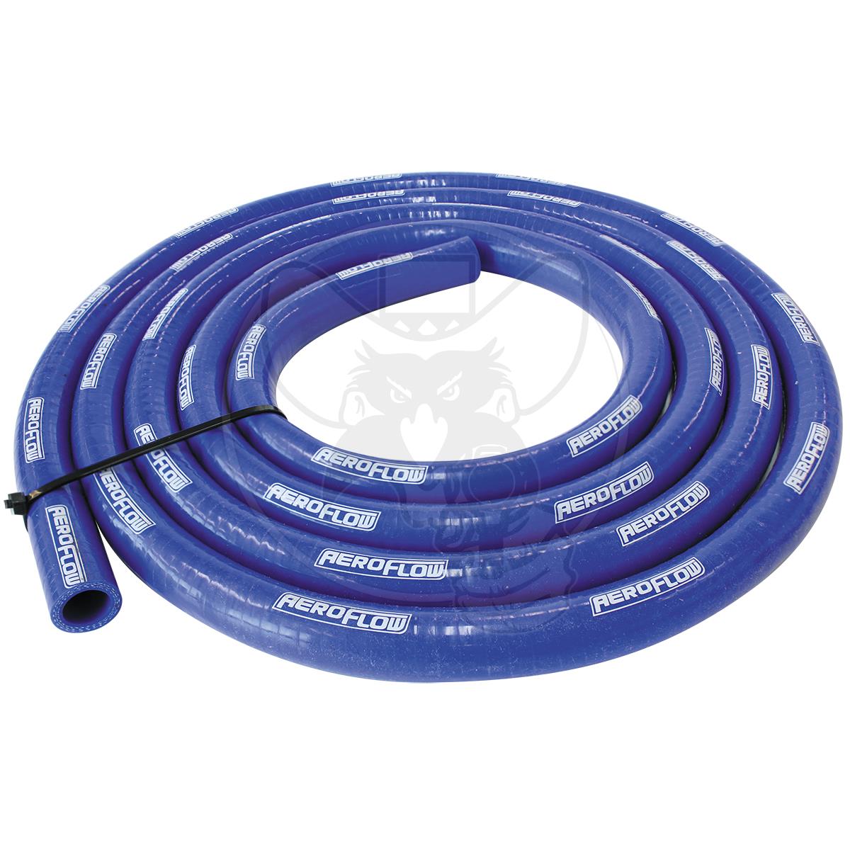 AF9051-150-5 Aeroflow 1.50" 38mm ID Heater Silicone Hose Gloss Blue 5ft 1.5M
