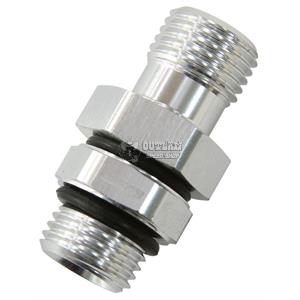 Aeroflow -10 ORB to -10 ORB Male to Male Swivel Coupler - Silver