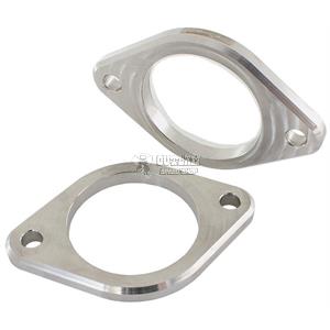 AEROFLOW 2-BOLT STAINLESS EXHAUST FLANGE 2.5" ID X 3/8" THICK
