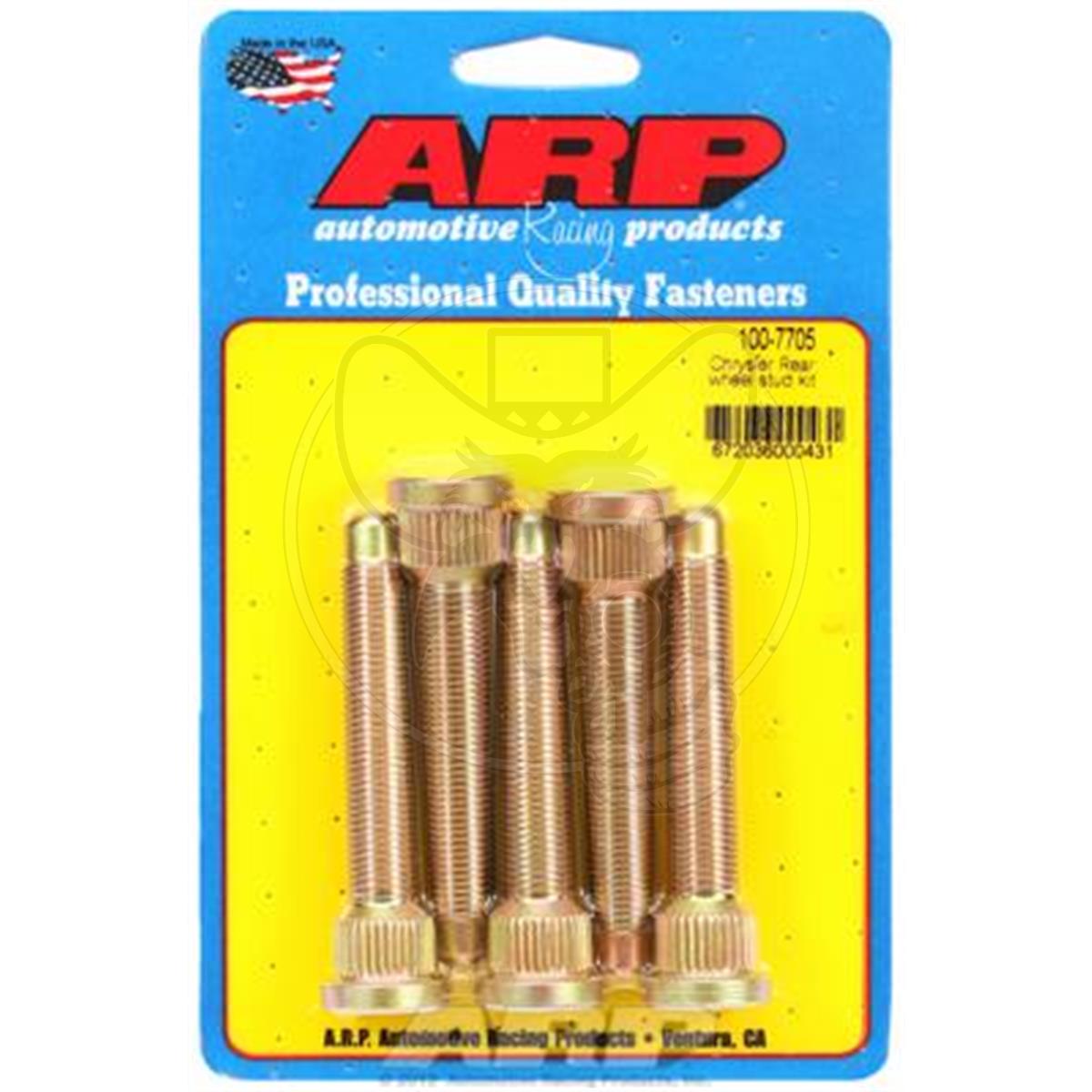 ARP WHEEL STUDS FITS CHRYSLER REAR 1/2"-20 3.125 UHL PK 5