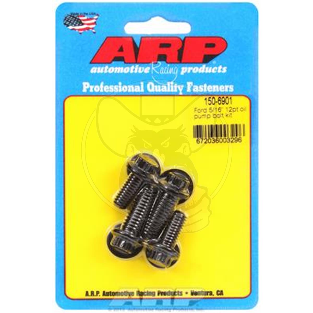 ARP OIL PUMP BOLT KIT FITS FORD 5/16" 12 PT HEAD PK 4