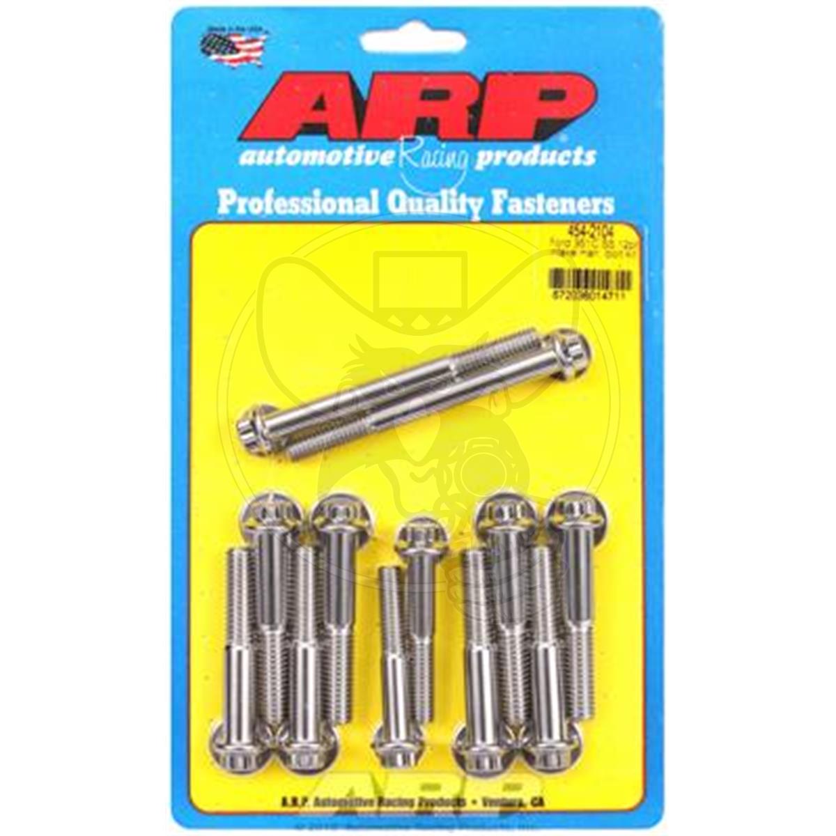 ARP INTAKE MANIFOLD BOLTS FITS FORD CLEVELAND 302-351 S/STEEL 12PT