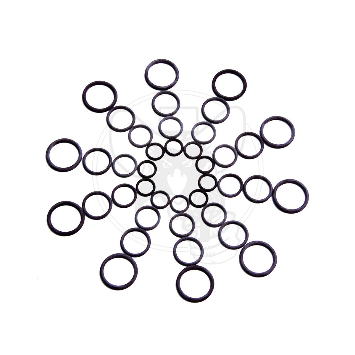 ARO15622 AEROMOTIVE NITRILE RUBBER O RING 8 ORB FUEL RESISTANT 10 PACK