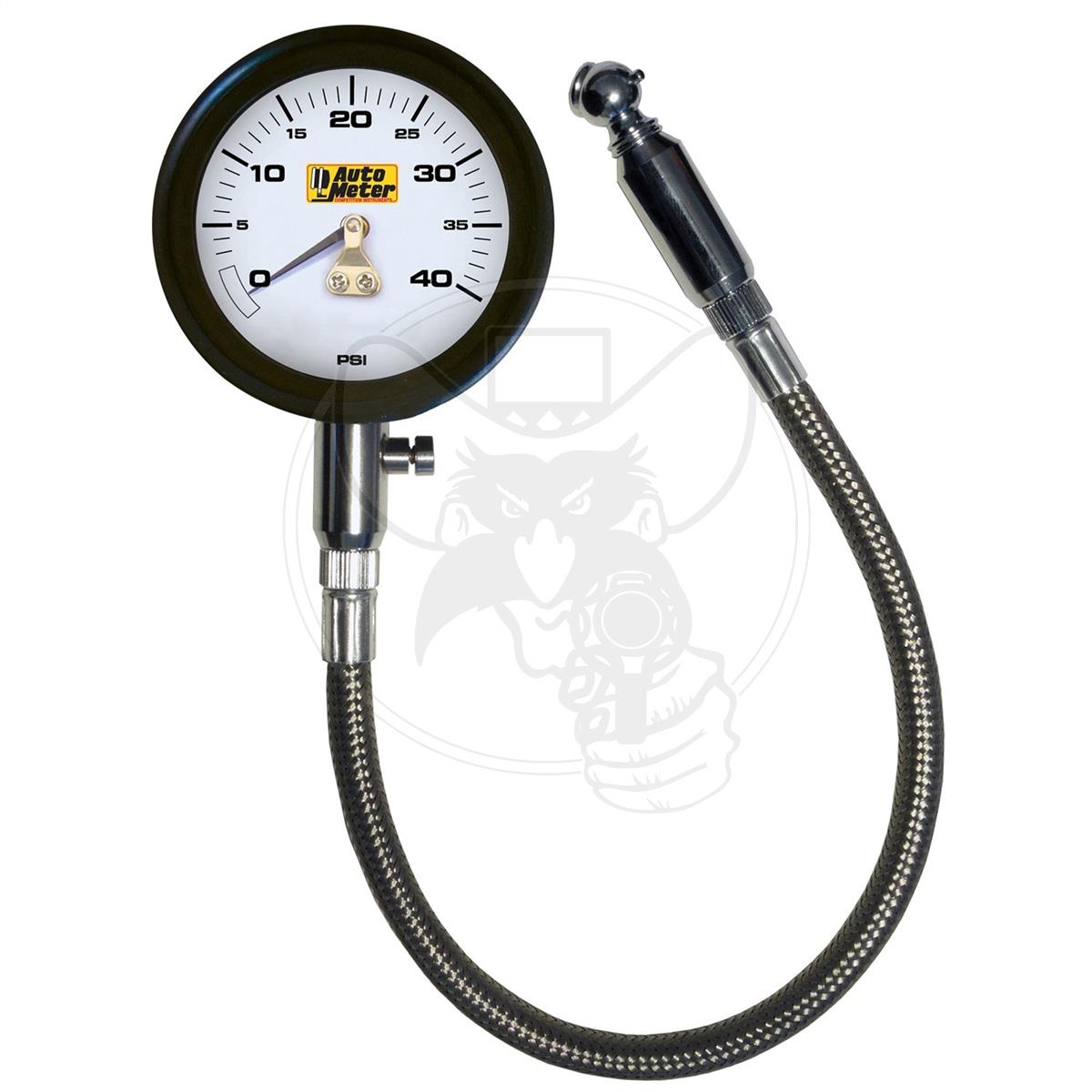 Light Weight with Discharge Valve Heavy Duty Car & Motorbike with Flexible Hose Chucks 60 PSI Compact Size NUZAMAS 2 Dial Premium Tyre Pressure Gauge 