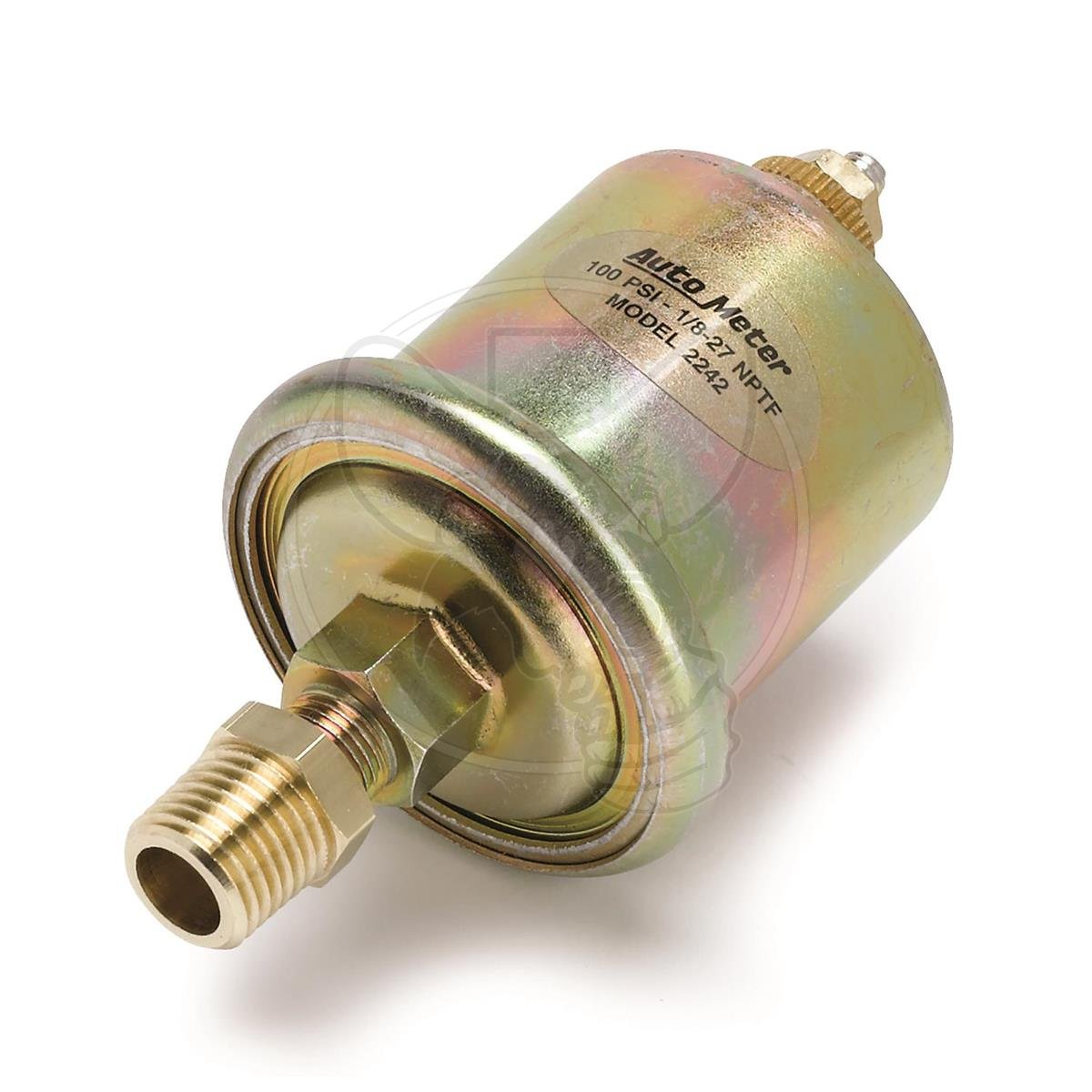 AUTOMETER OIL PRESSURE SENDER 100 PSI FOR SHORT SWEEP ELECTRIC GAUGES