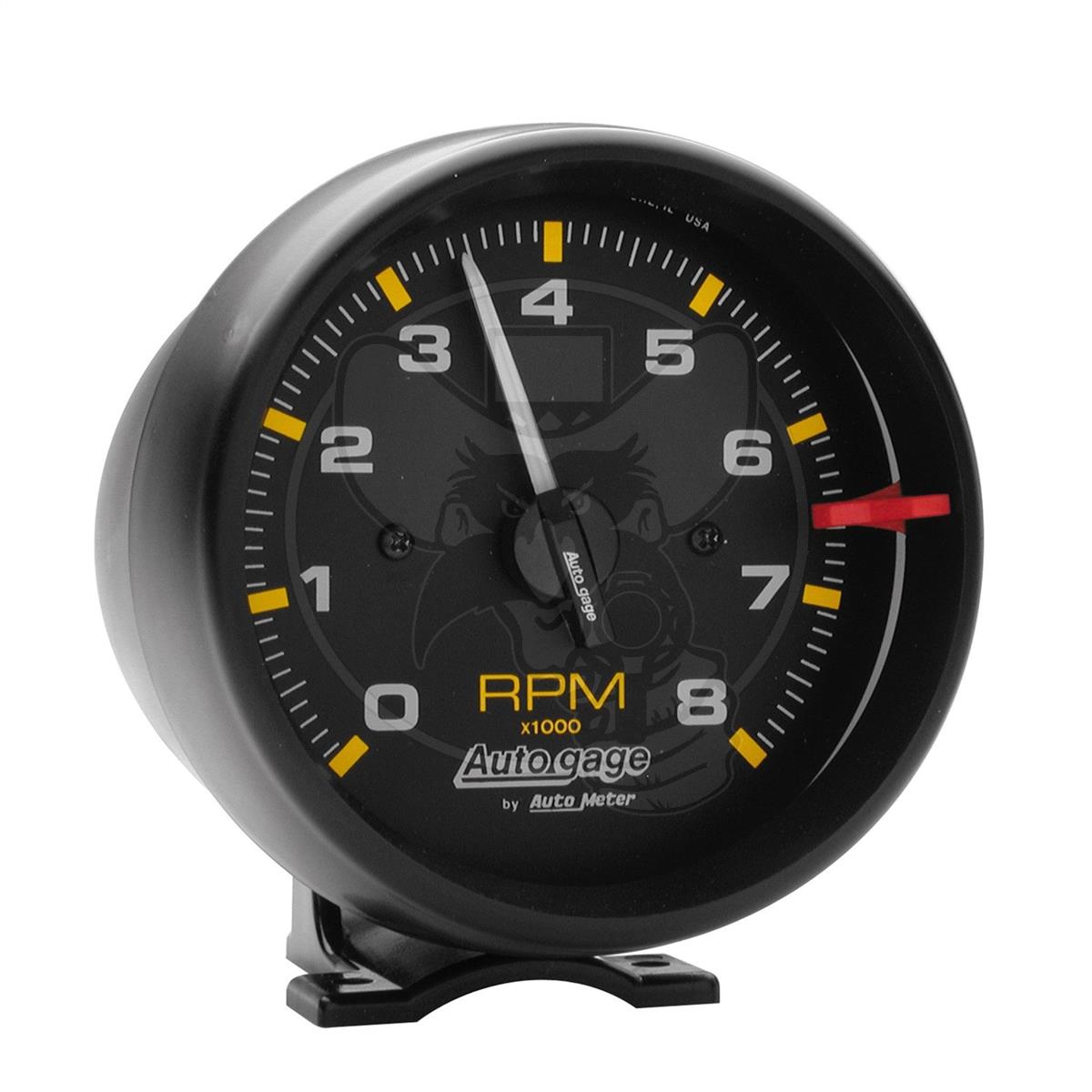 8 000 RPM In-Dash Auto Meter 1499 Designer Black Series Gauge 5 Tachometer 