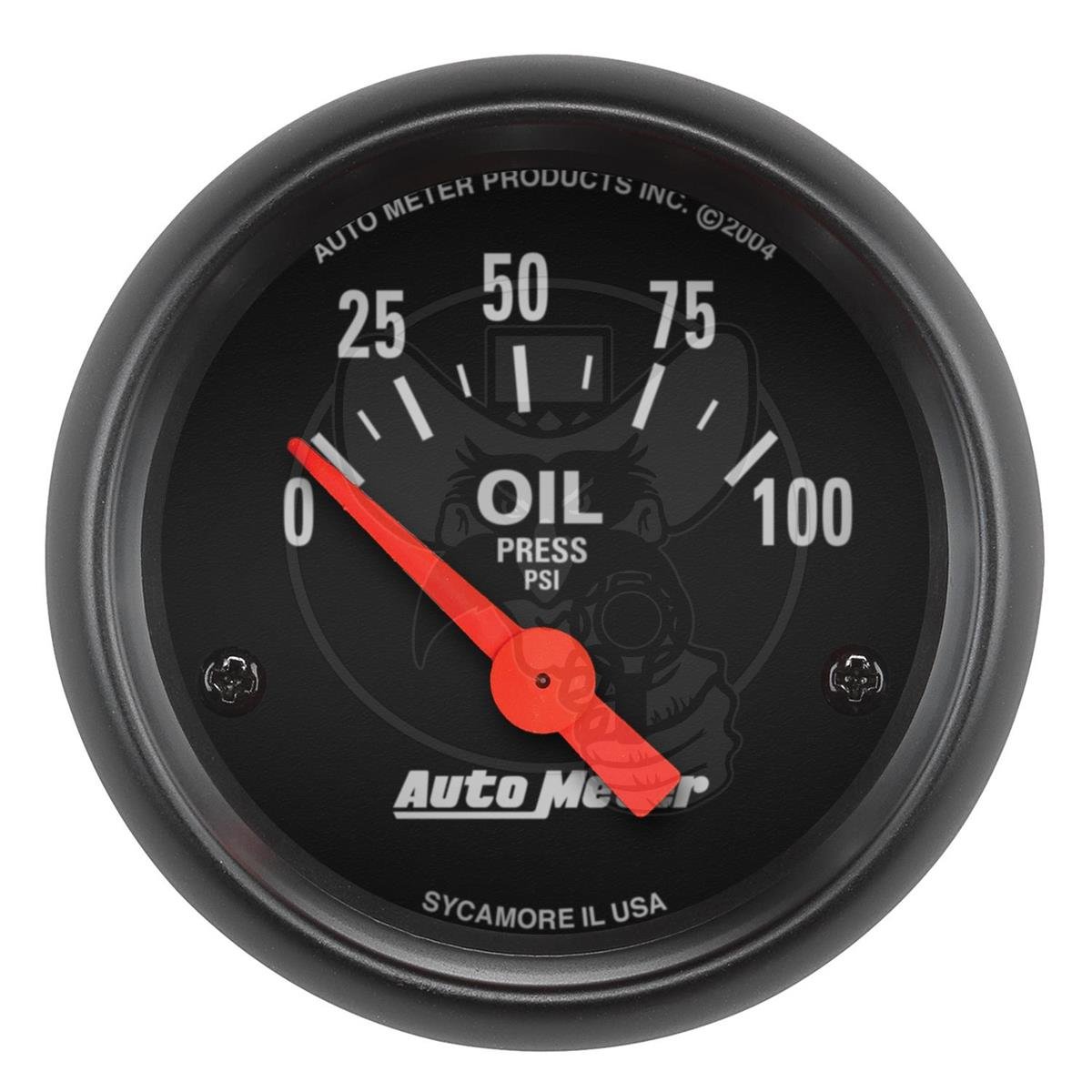 AUTOMETER OIL PRESSURE GAUGE Z SERIES ELECTRIC 2-1/16" 0-100 PSI