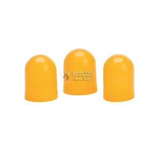 AUTOMETER LIGHT BULB BOOTS - 3-PACK YELLOW