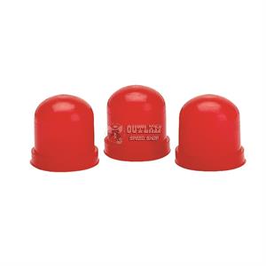 AUTOMETER LIGHT BULB BOOTS - 3-PACK RED