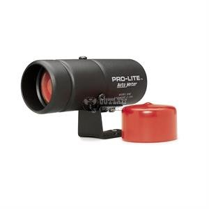 AUTOMETER PRO LITE WARNING LIGHT BLACK WITH RED LENS REQUIRES SENDER