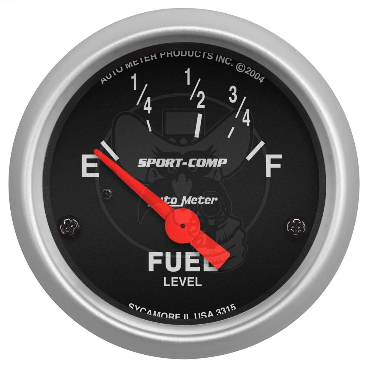 AUTOMETER GAUGE SPORT-COMP FUEL LEVEL 2-1/16" FITS CHRYS/FORD PRE 1989