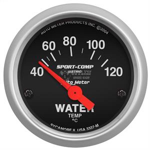 Auto Meter 7331 NV Mechanical Water Temperature Gauge 