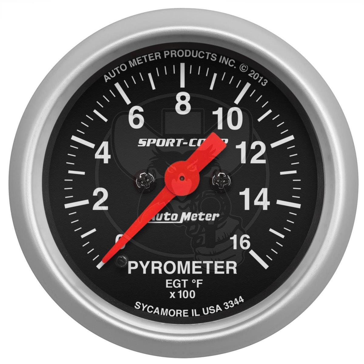 AUTOMETER GAUGE KIT 2-1/16" EXHAUST TEMP PYROMETER KIT 0-1600°F ELEC
