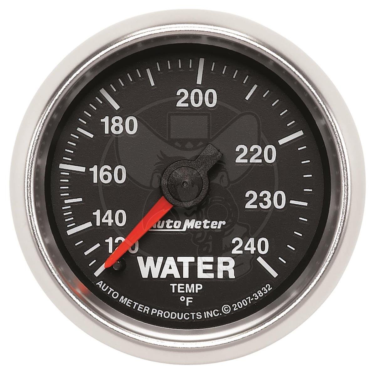 AUTOMETER WATER TEMPERATURE GAUGE MECHANICAL 2-1/16" 120-240°F BLACK