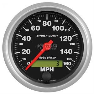 AUTOMETER SPEEDOMETER ELECTRONIC PROGRAMMABLE 3-3/8" 160 MPH