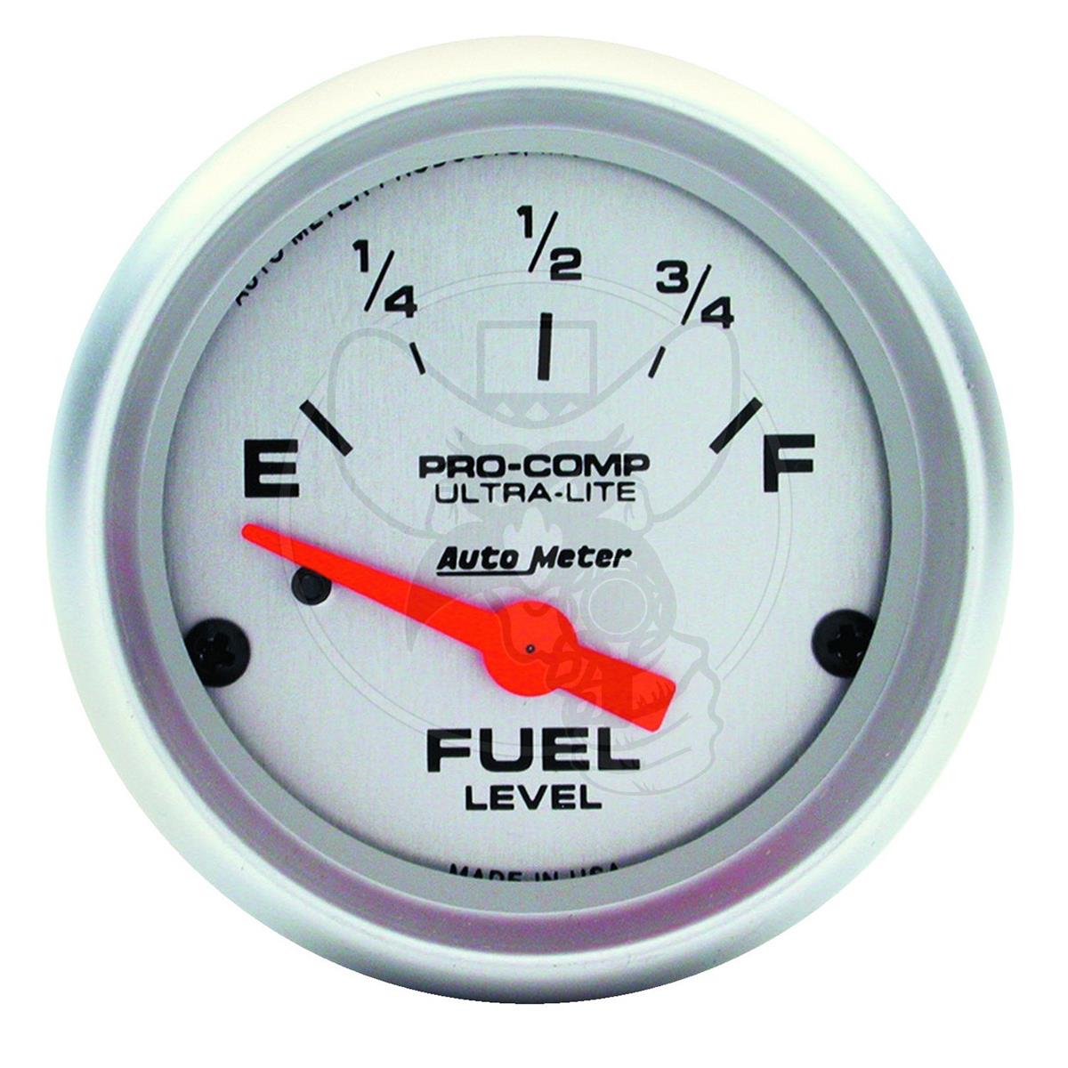 AUTOMETER FUEL LEVEL ULTRA LITE 2-1/16"