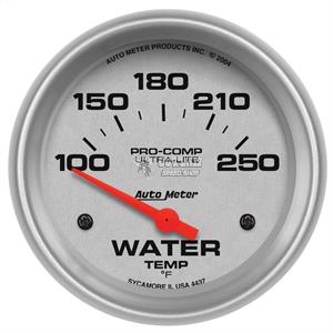 12 TUBING MECH Autometer 3433 2-5/8 WATER TEMP 120-240`F 