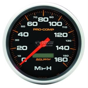 AUTOMETER SPEEDO IN DASH ELECTRONIC PROGRAMMABLE 5" 160 MPH