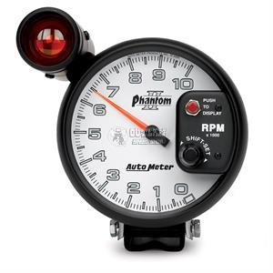 AUTOMETER TACHOMETER SHIFT LITE PEDESTAL MOUNT 5" 0-10,000 RPM