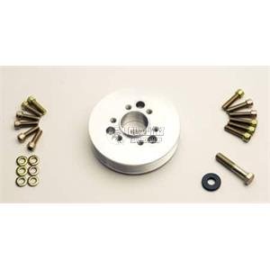 6-RIB ACCESSORY PULLEY SB CHEV 6" DIAMETER BILLET ALUMINIUM