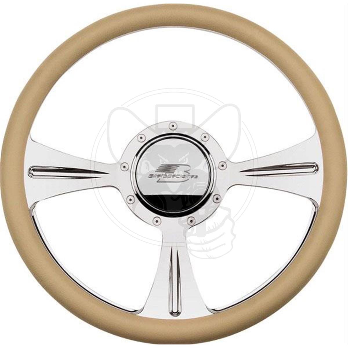 BILLET SPECIALTIES STEERING WHEEL 14" GTX01