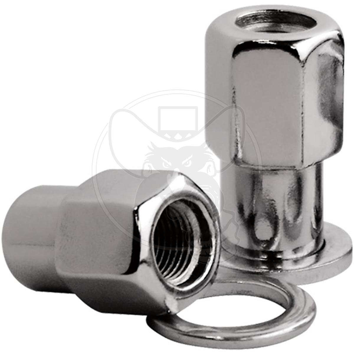 BILLET SPECIAL 7/16" OPEN END WHEEL NUTS ET STYLE CONICAL SEAT 10PK