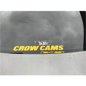CROW CAMS 450MM YELLOW STICKER