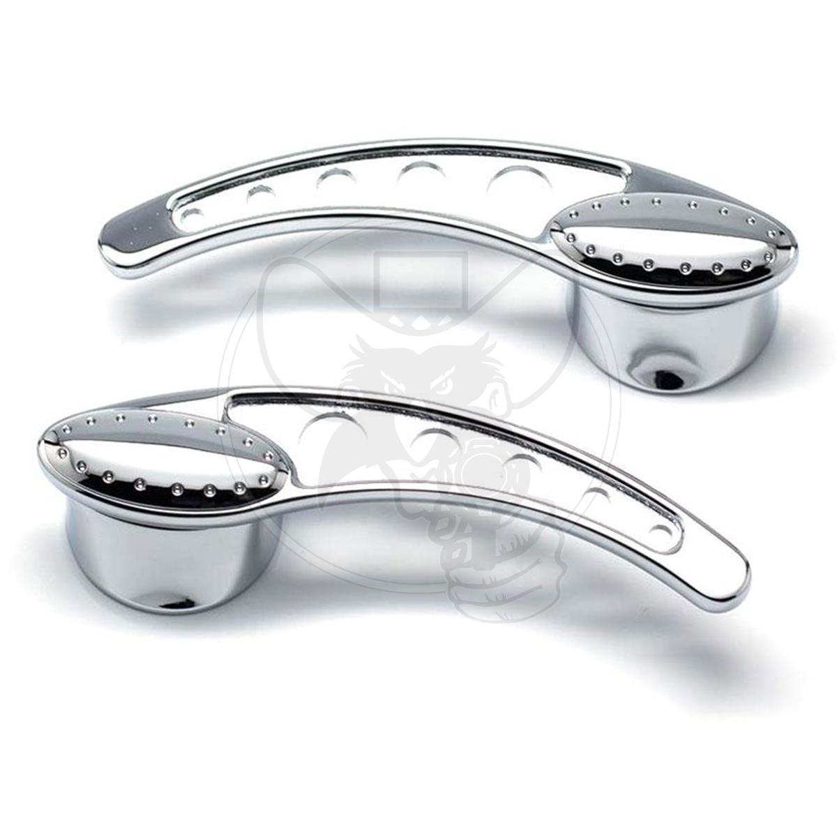 CLAYTON MACHINE WORKS DOOR HANDLES CHROME DRILLED I-