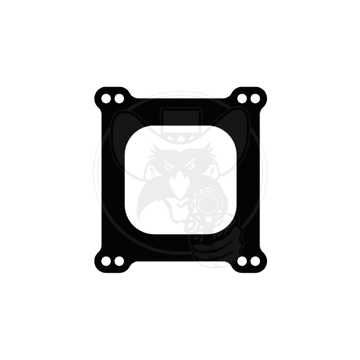 COMETIC CARBY BASE GASKET OPEN PLENUM FITS HOLLEY 4150 STYLE 4-BARREL
